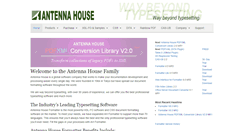 Desktop Screenshot of antennahouse.com